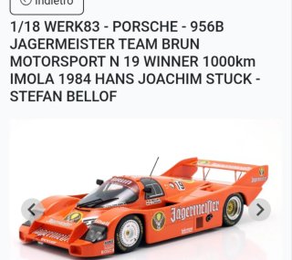 Chiedere la disponibilita Modellini 1:18 Porsche
