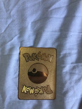Carta Pokémon metálica Charizard Dx
