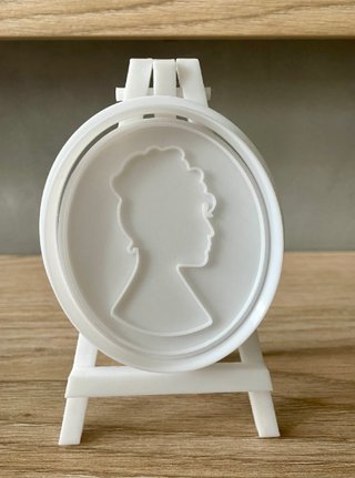 Stemma Bridgerton Lady Whistledown bianco
