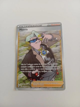 Carta Pokémon Morris Entrenador Partidario