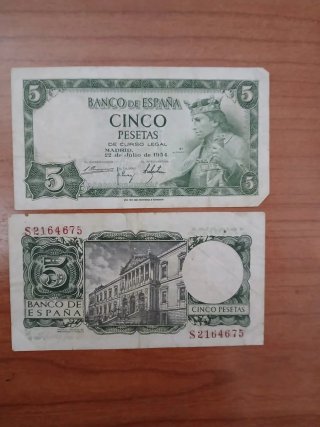 Billetes antiguos España 50 céntimos 1937