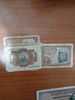 Billetes antiguos España 50 céntimos 1937