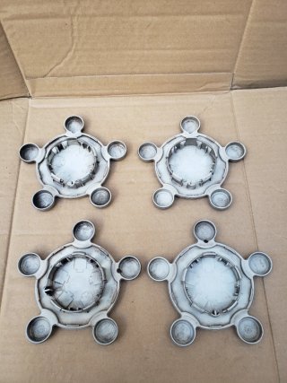 4 Tapas Llantas Aluminio Seat