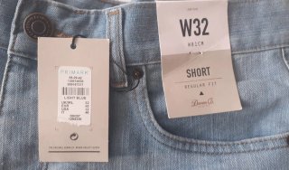Shorts vaqueros Primark hombre talla M