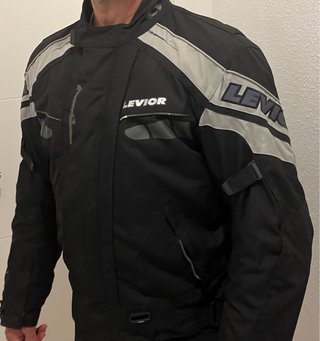 Chaqueta Moto LEVIOR  Talla XL Negra