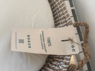 Cambiador Cesta Bebé Mimbre Natural Bimbidreams