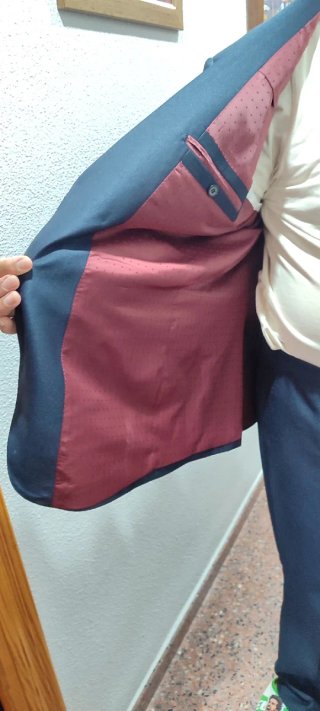 Traje Azul Oscuro Talla 52/54