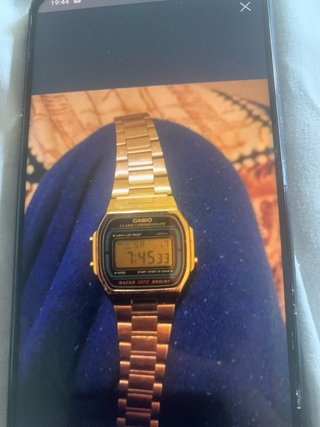 Reloj Casio Dorado