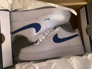 Nike Air Force 1 '07 Talla 41 Azul Blanco