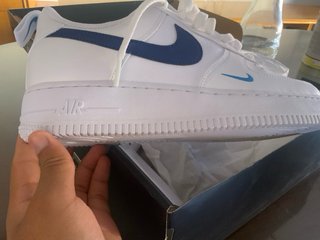 Nike Air Force 1 '07 Talla 41 Azul Blanco
