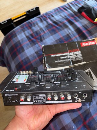 Fonestar SM-505U Mezclador DJ 2 Canales
