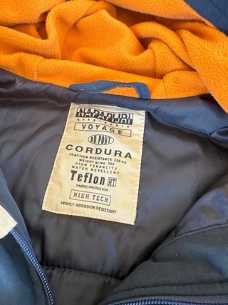 Giacca Napapijri Geographic Vintage Blu/Arancione