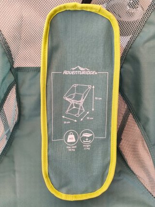 Silla de camping plegable