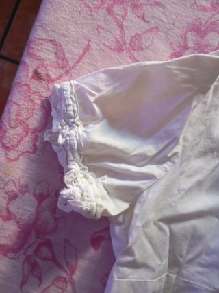 Camicia vintage da donna con pizzi