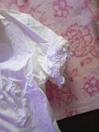 Camicia vintage da donna con pizzi