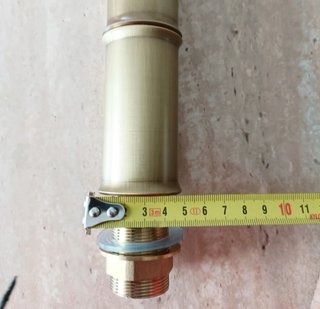 Grifo alto lavabo nuevo de latón baño lavadero