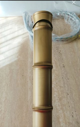 Grifo alto lavabo nuevo de latón baño lavadero