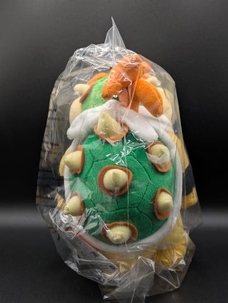 Peluche Bowser Jr. Super Mario 19 cm