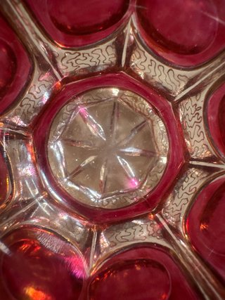 Vaso/copa cristal de bohemia