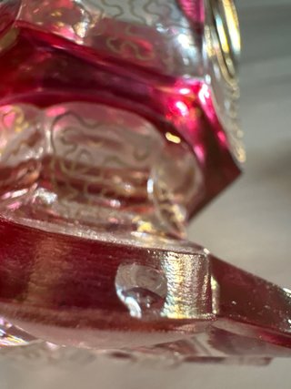 Vaso/copa cristal de bohemia