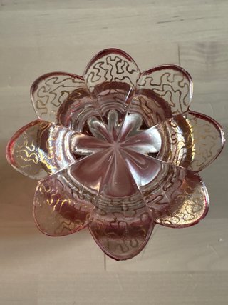 Vaso/copa cristal de bohemia