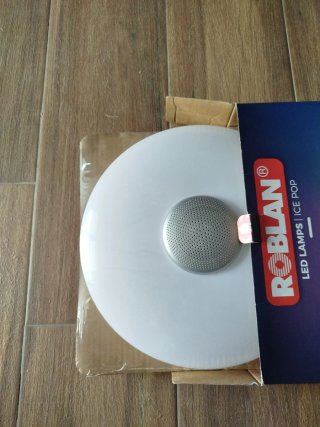 Plafón LED ROBLAN POP CCT Altavoz Bluetooth