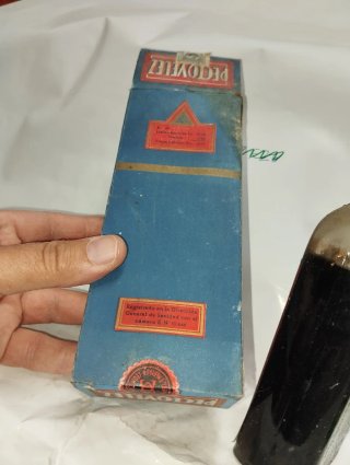 Frasco de farmacia para colección Pectovelez Jarab