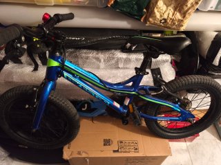 Bicicleta infantil azul 4/6 años