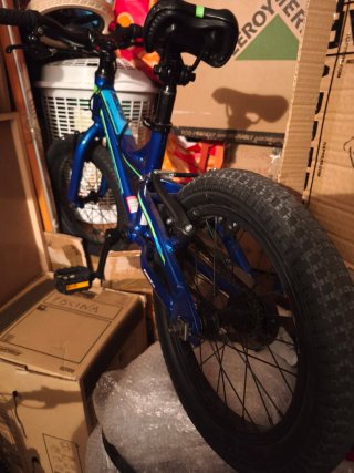 Bicicleta infantil azul 4/6 años