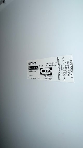 Espejo de pared Ikea TOFTBYN