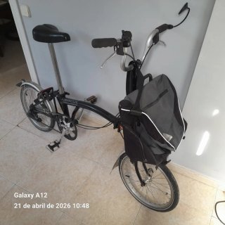 Bicicleta Brompton Plegable
