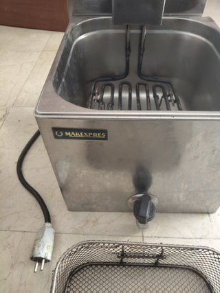 Freidora Eléctrica MAREXPRESS Acero Inoxidable