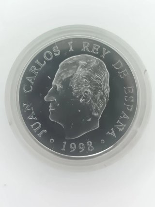 Moneda 1000 pesetas Mundial 98