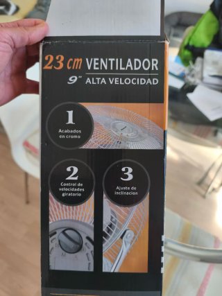 Ventilador muy potente