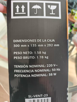Ventilador muy potente