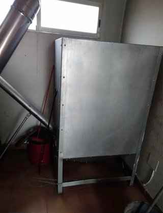 Caldera Pellet y Hueso 35kw LAISAN BIOMAX