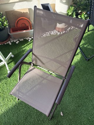 Sillón reclinable terraza