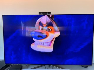 Samsung TV 55'' 2018 con pequeño rayajo en la pant