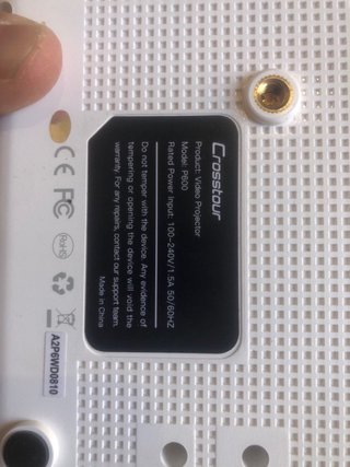 Proyector Crosstour Blanco