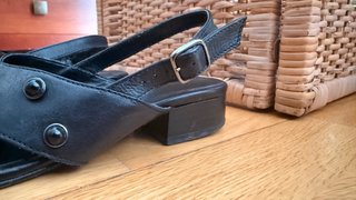 Sandalias piel Made in Italy