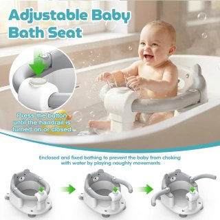 Silla de Baño Bebé Oso (6+ Meses)