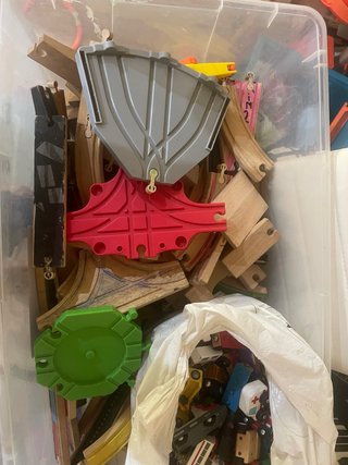 Vías Tren Madera IKEA
