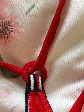 Bañador Rojo Tommy Hilfiger Talla S