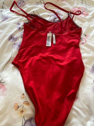 Bañador Rojo Tommy Hilfiger Talla S