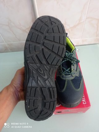 Botas de trabajo Cofra negras y verdes