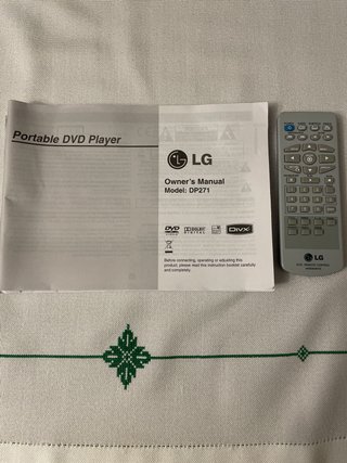 Reproductor DVD/CD Portátil LG