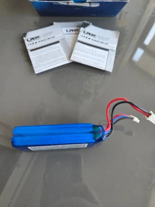 BATERIA LRP RC LIPO 2S 1500mAh 30C 7.4V NUEVA