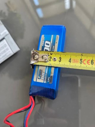BATERIA LRP RC LIPO 2S 1500mAh 30C 7.4V NUEVA