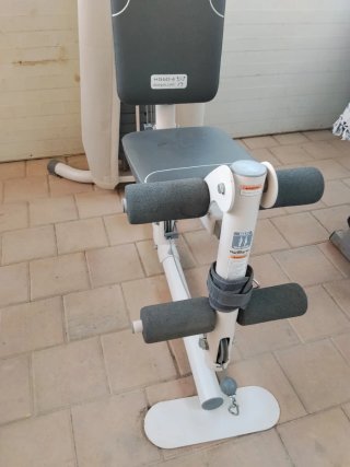 Banco multifuncional gimnasio pesas