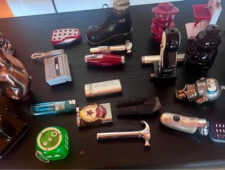 Colección de mecheros a gas